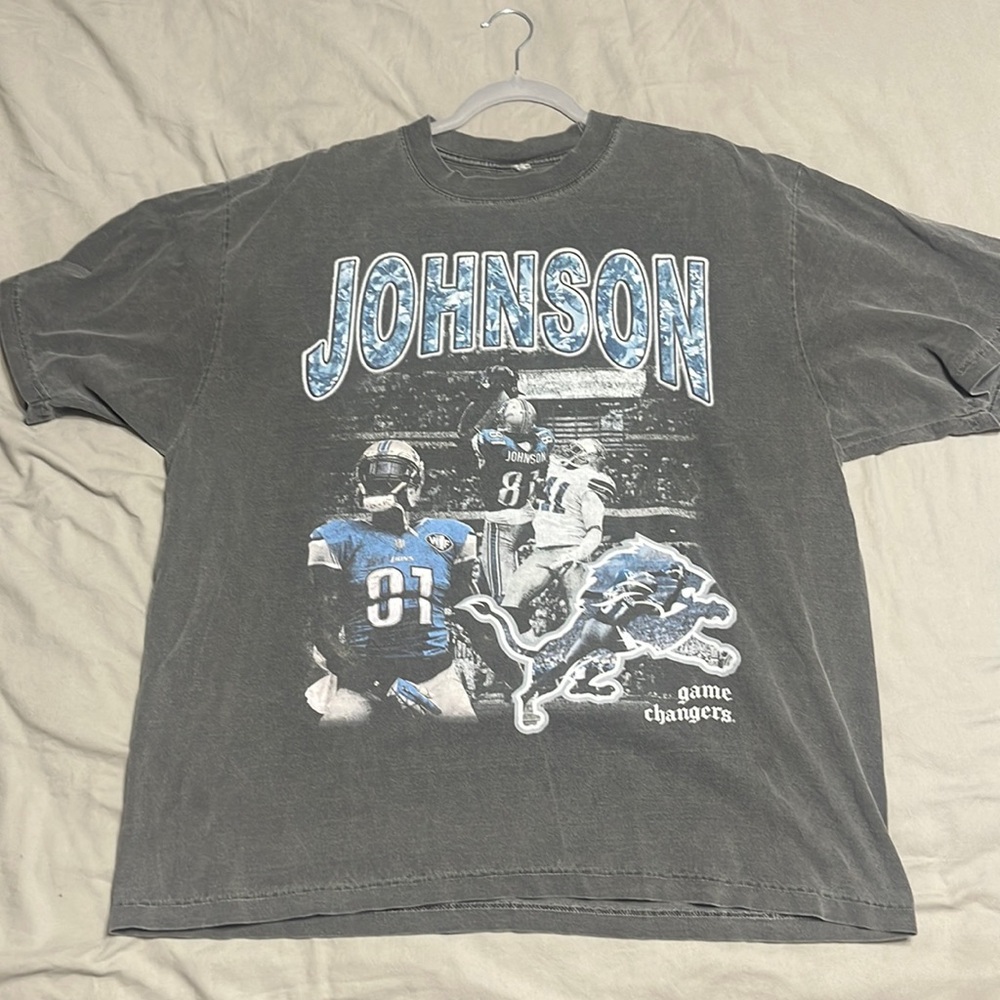 Game changers LA Calvin Johnson Vintage Tee